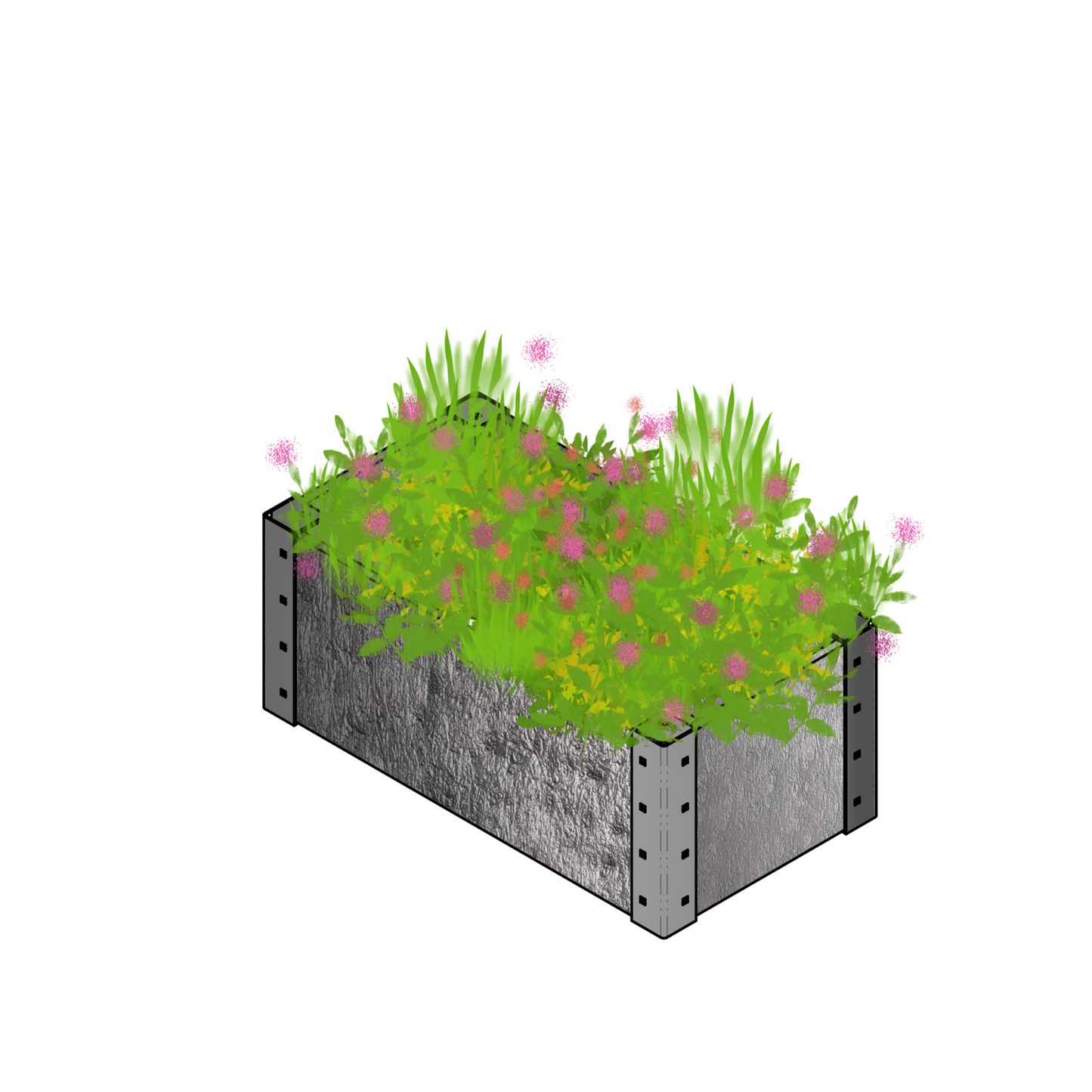 Hibri'kit - la jardinière taille M (70L)