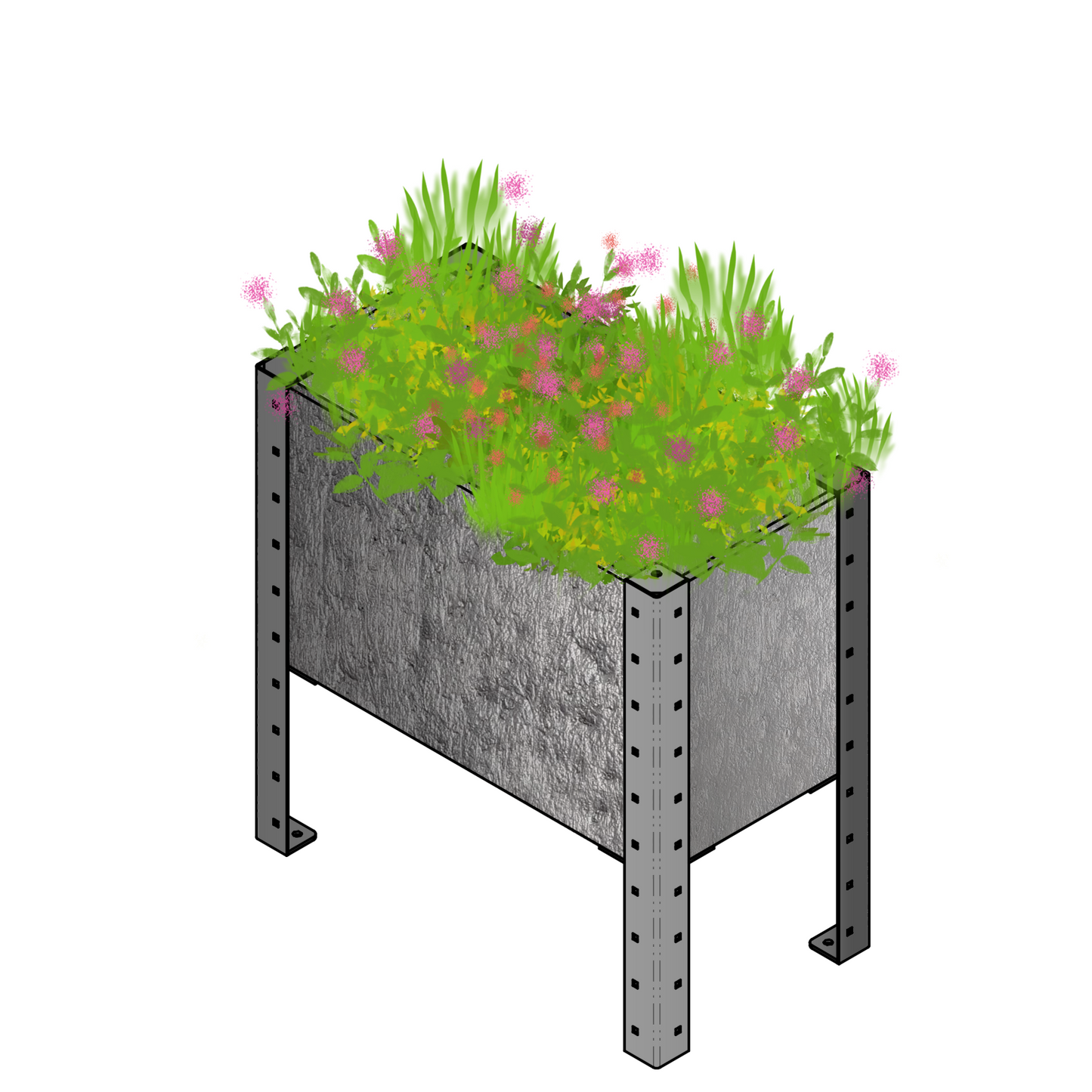 Hibri'kit - la jardinière taille M+ (110L)