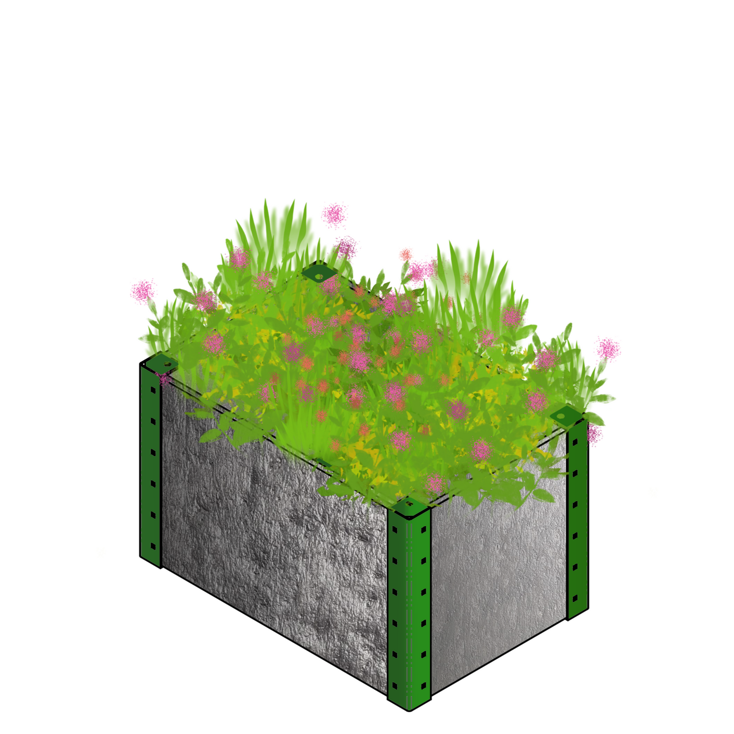 Hibri'kit - la jardinière taille L+ (140L)