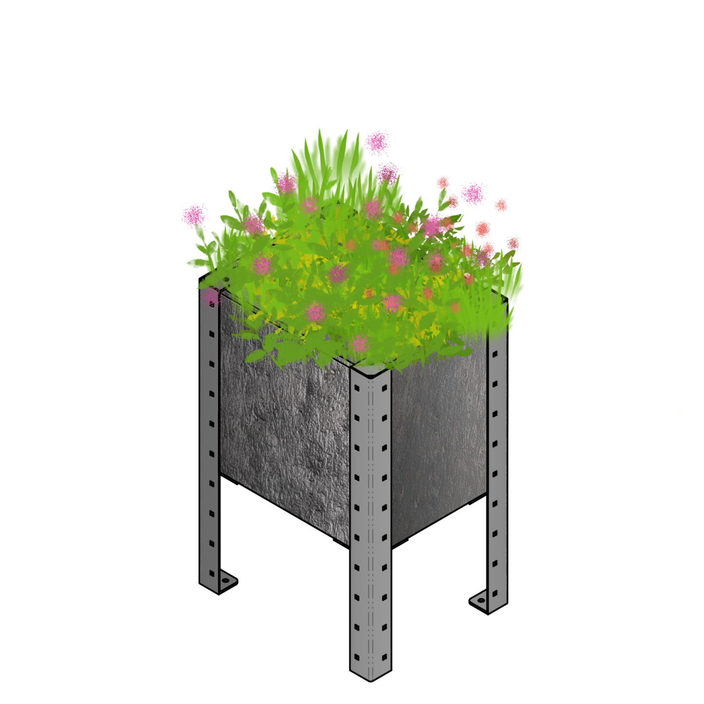 Hibri'kit - la jardinière taille L+ (140L)